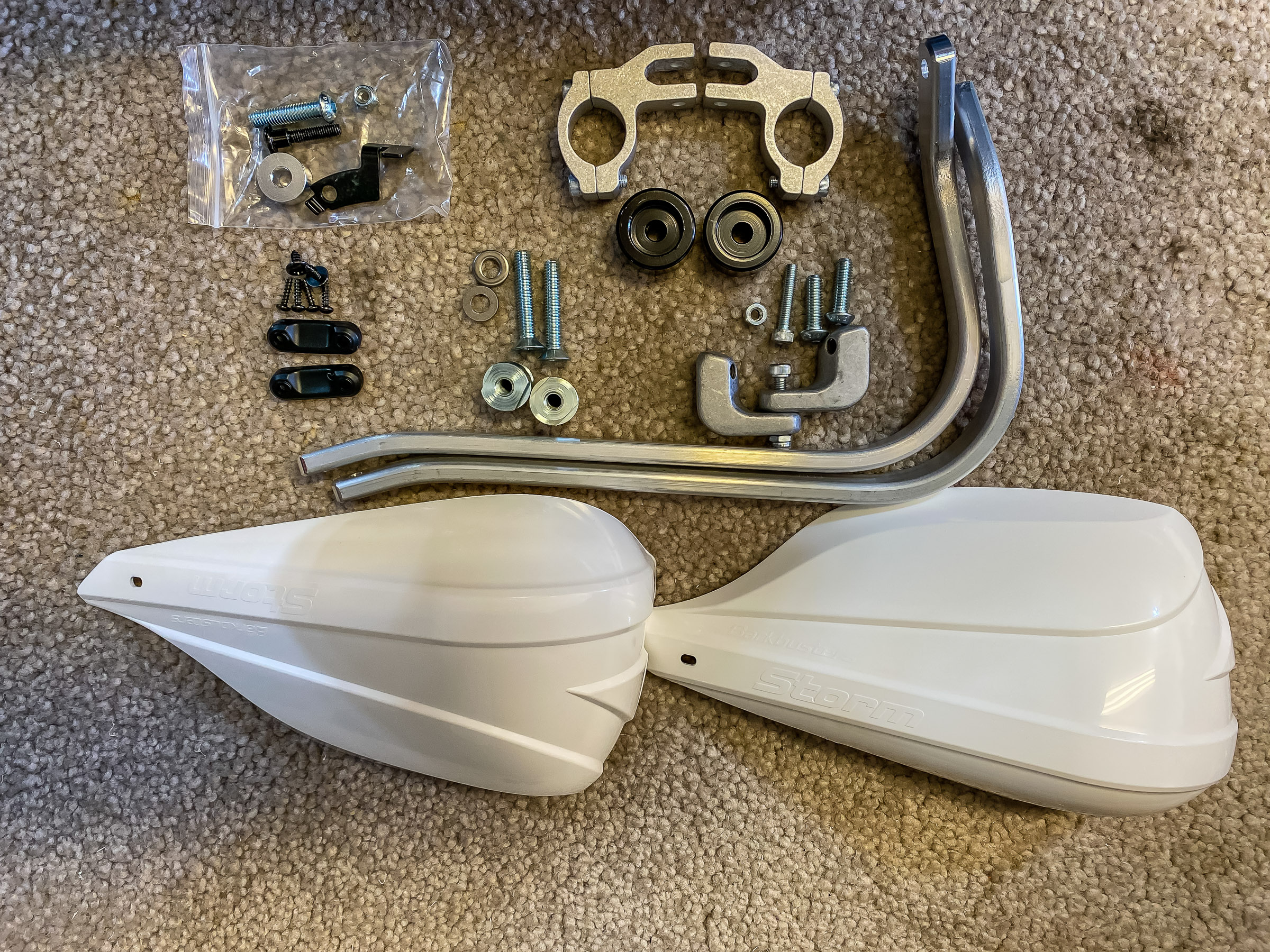 The parts in the bag are for the DCT model.