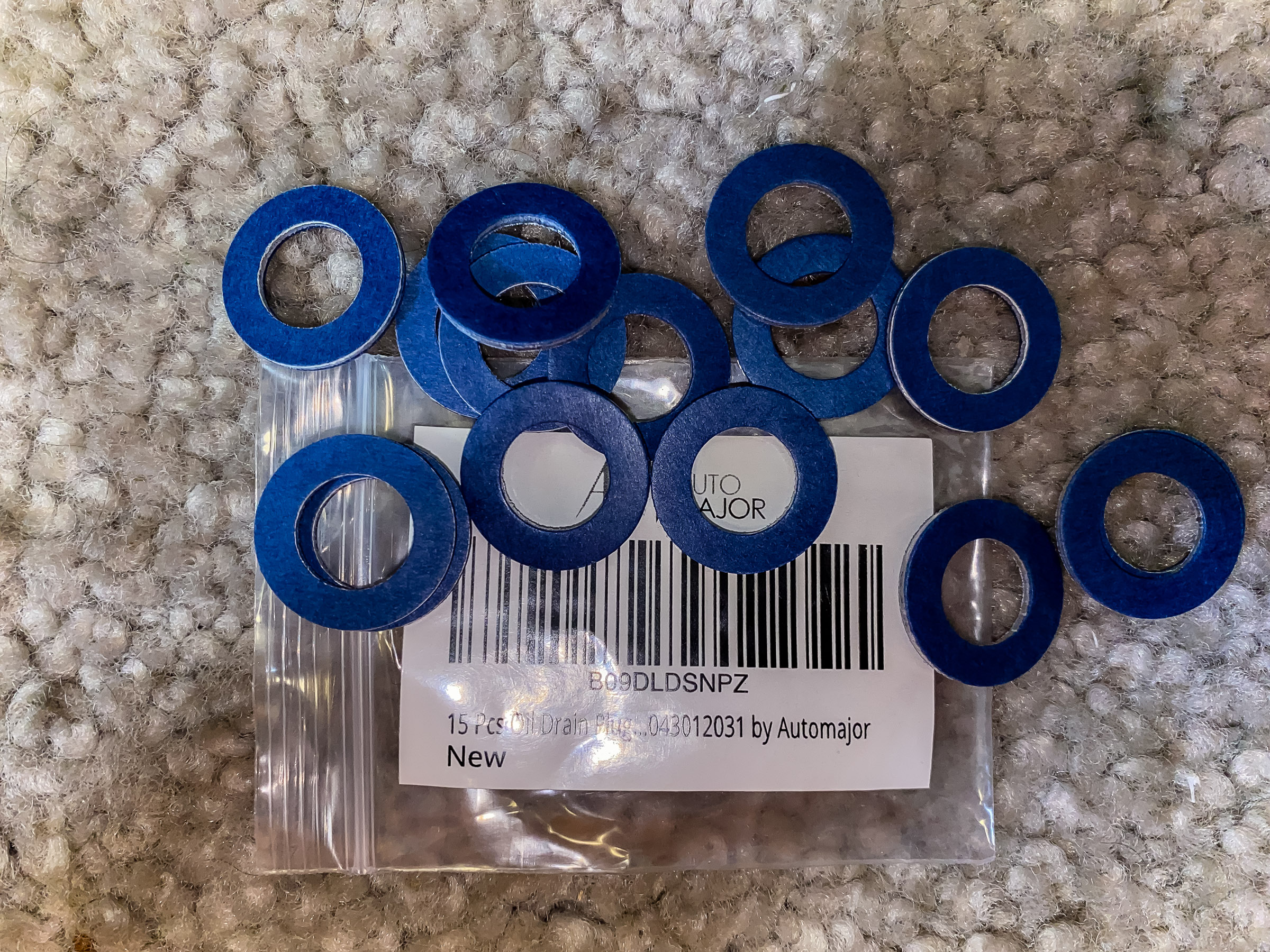 Oil drain crush washers 15 - (12mm) 94109-12000 Amazon 12.00