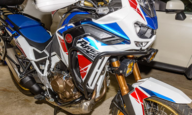 2022 Honda Africa Twin Upper Crash bars
