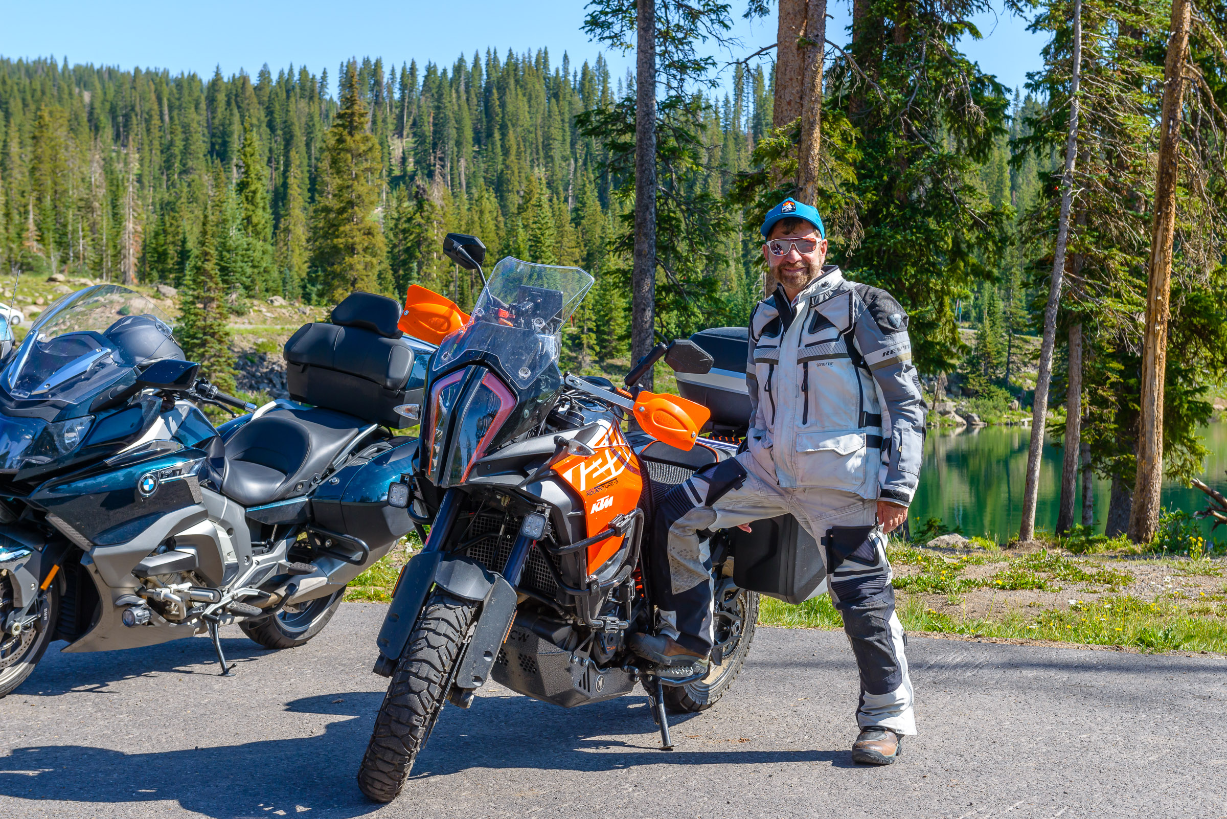 Chuck Kopelson at the Grand Mesa visitor center