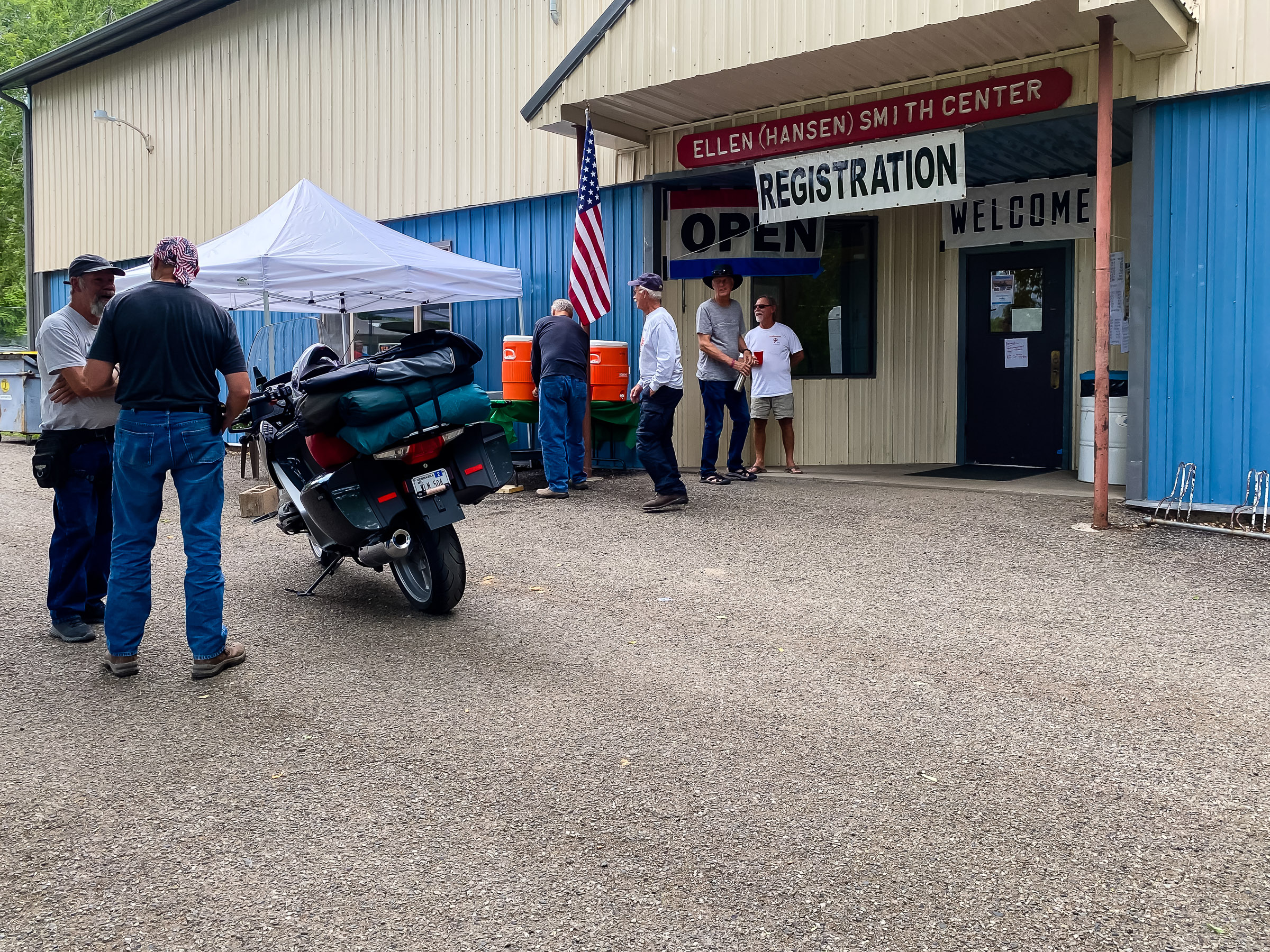 Registration and Dining Hall