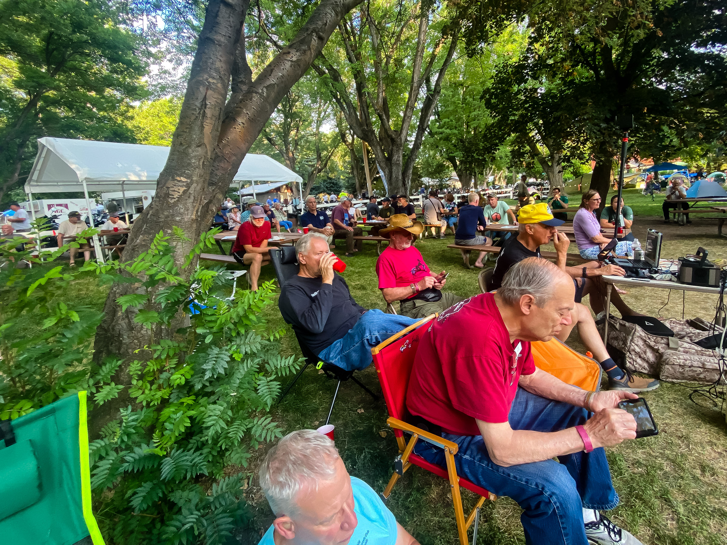 Allistair Green Band audience